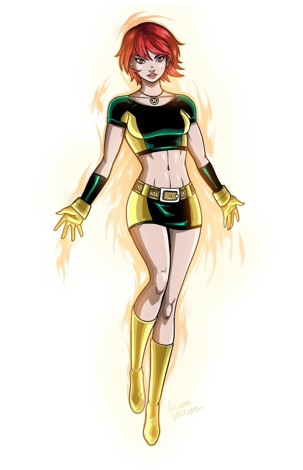 Download Mutant Red Hair X-Men Comic Rachel Summers Art