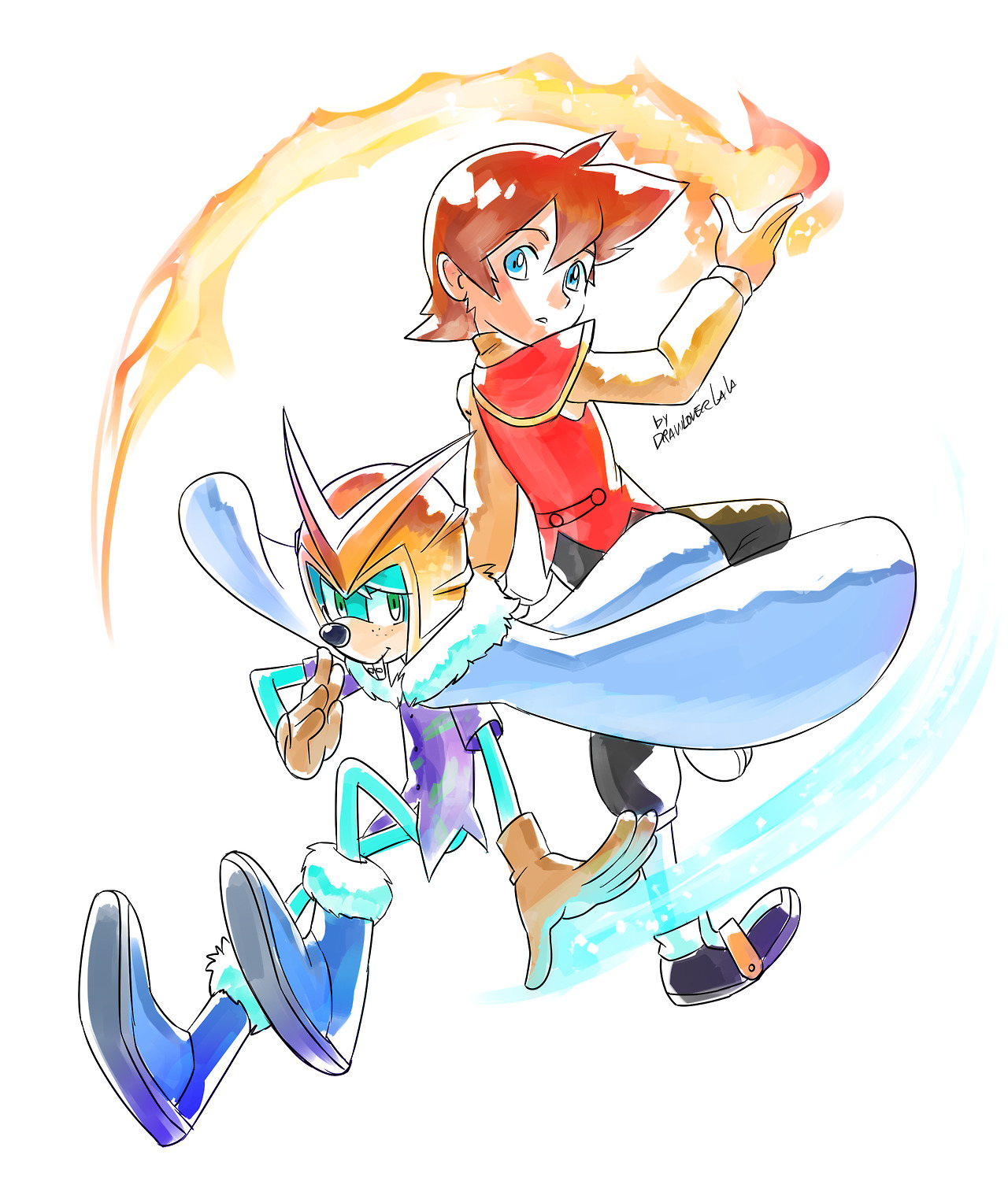 Download Chris Thorndyke Dave The Intern TV Show Sonic Boom Art