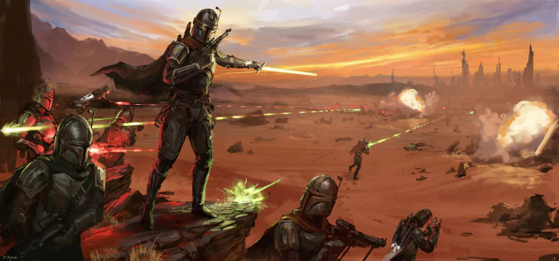  The Mandalorian Siege by Nils Wellander