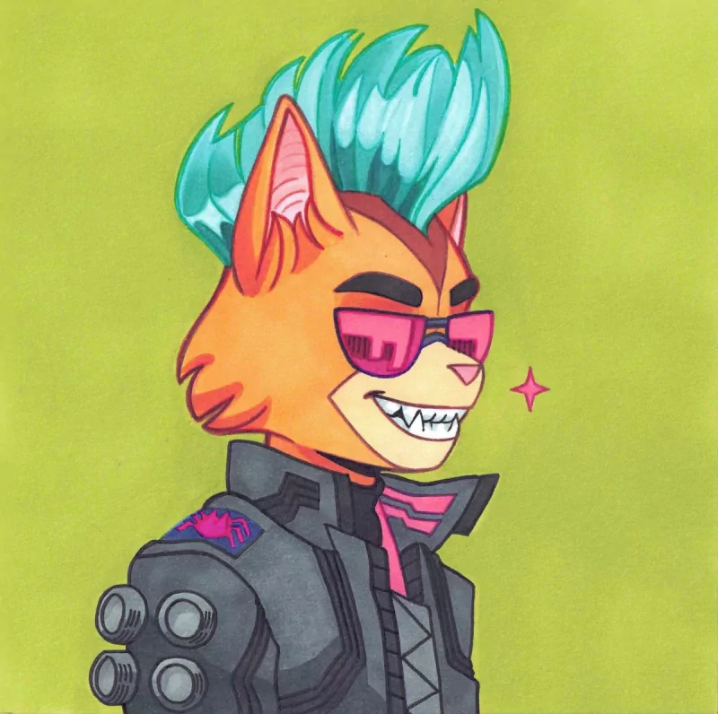 glasses smile Little Cato (Final Space) TV Show Final Space Image