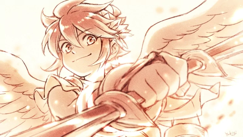 smile wings angel Pit (Kid Icarus) video game Kid Icarus Image