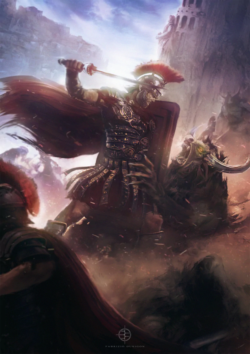 roman centurion fantasy warrior fantasy warrior Image