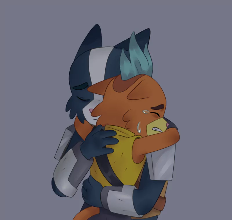 hug tears Little Cato (Final Space) Avocato (Final Space) TV Show Final Space Image