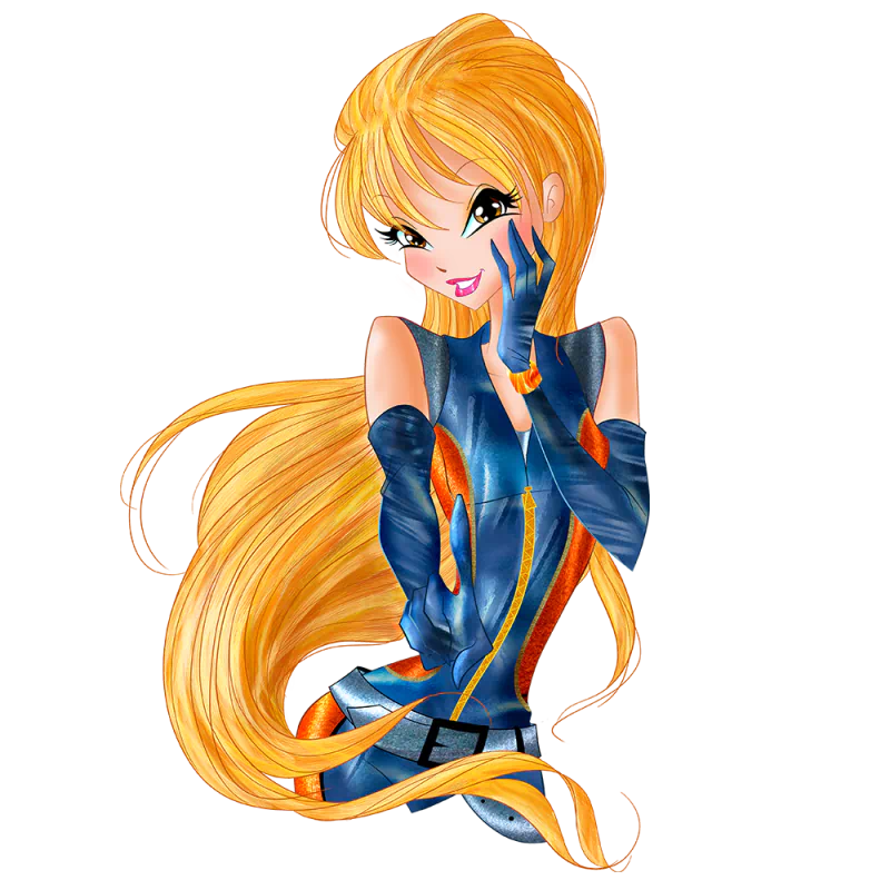 long hair blonde Stella (Winx Club) TV Show World of Winx Image
