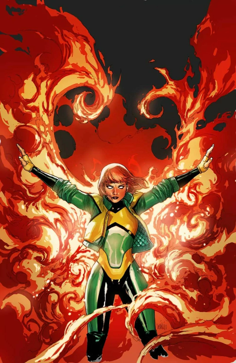 Phoenix (Marvel Comics) red hair Jean Grey Comic Invincible Iron Man Image