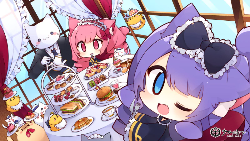 Meowfficers (Azur Lane) Anime Azur Lane Image