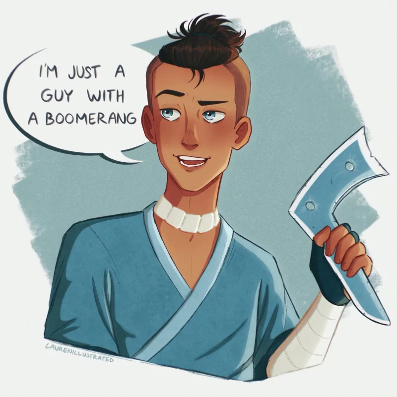 Sokka (Avatar) Anime Avatar: The Last Airbender Image