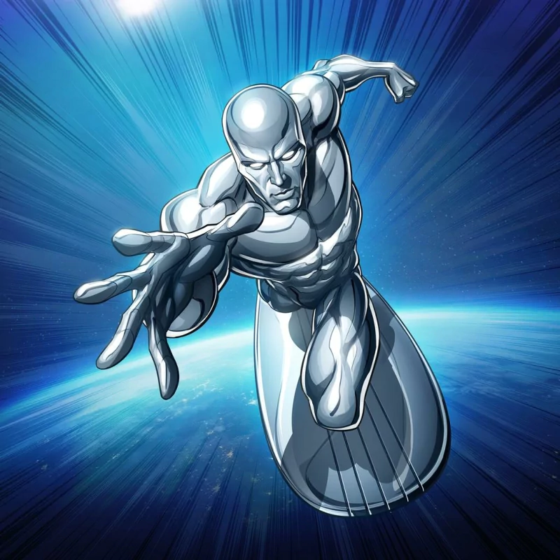Comic Silver Surfer Image