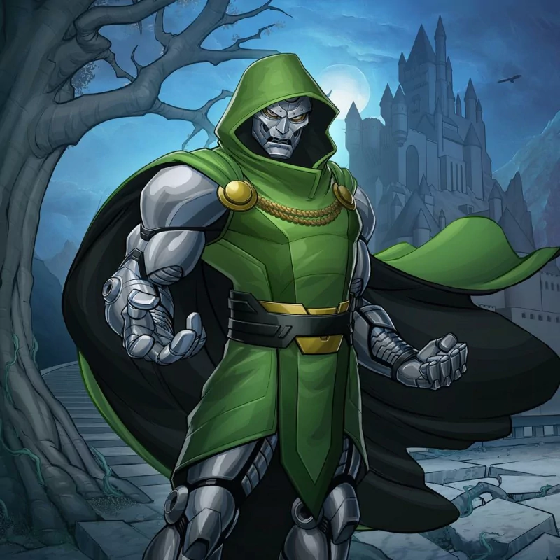 Victor Von Doom Doctor Doom Comic Fantastic Four Image