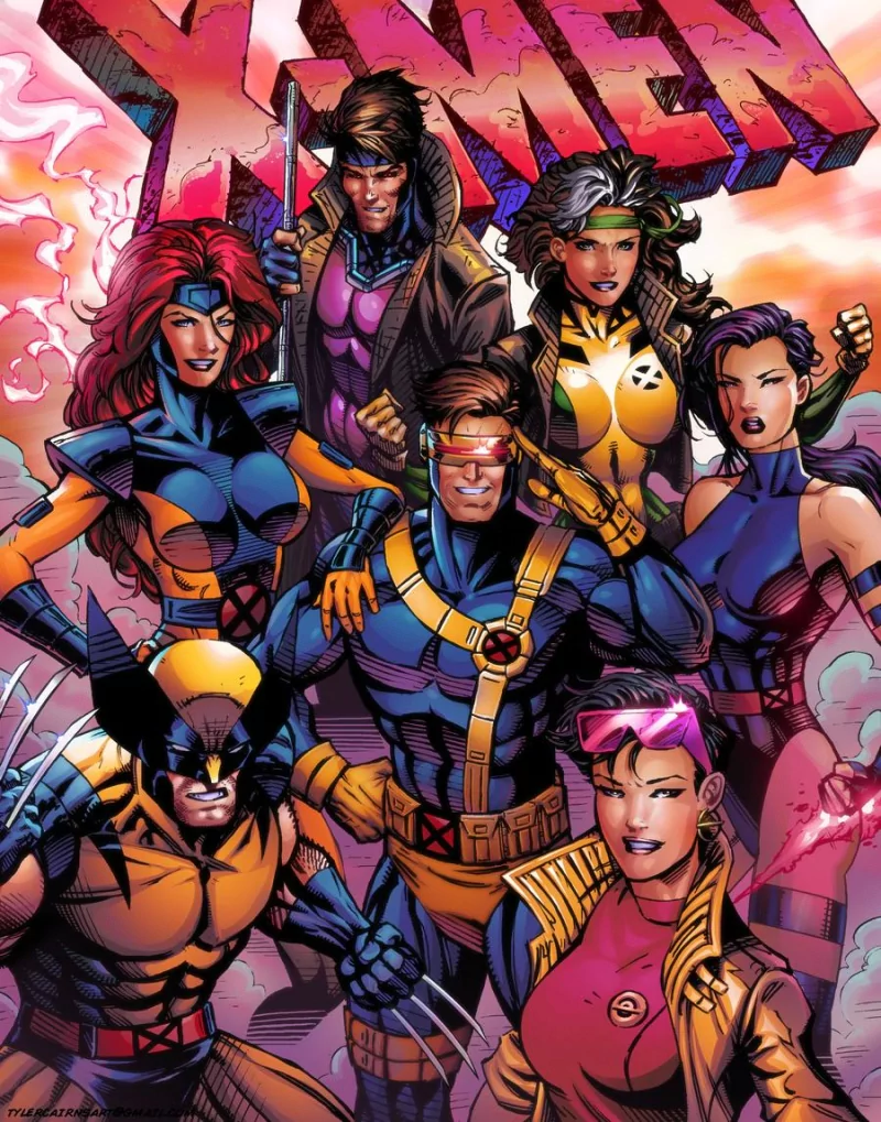 brown hair mutant red hair smile Rogue (Marvel Comics) Psylocke (Marvel Comics) Gambit (Marvel Comics) Jubilee (Marvel Comics) Wolverine Cyclops (Marvel Comics) Jean Grey Comic X-Men Image