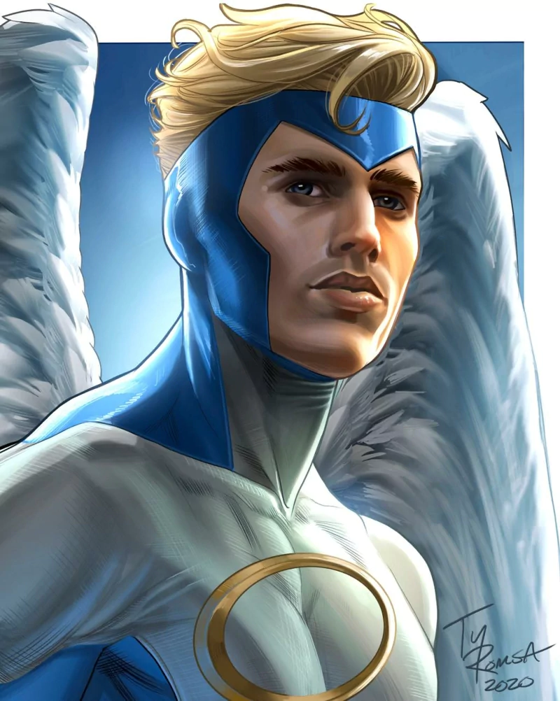 blonde Warren Worthington III Angel (Marvel Comics) Comic angel Image