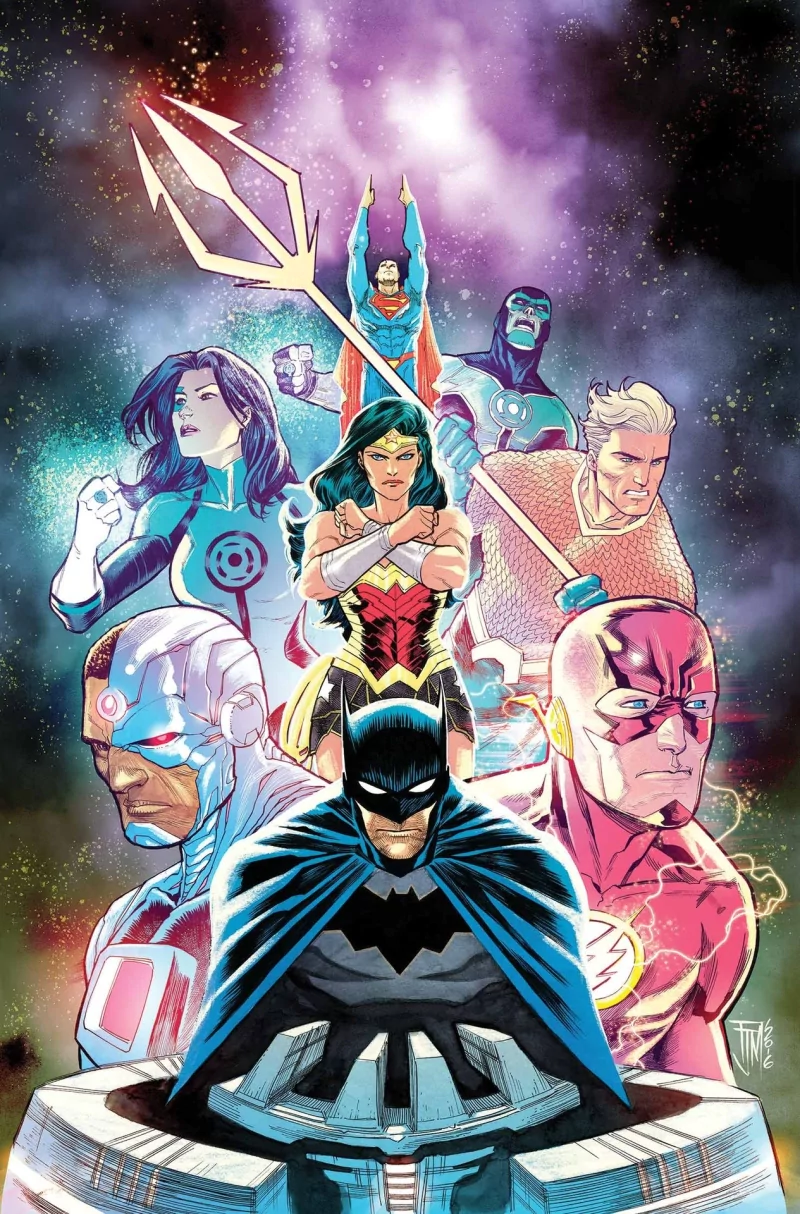 DC Comics Flash Simon Baz Superman Cyborg (DC Comics) Aquaman Jessica Cruz (Green Lantern) Green Lantern Batman Wonder Woman Comic Justice League Image