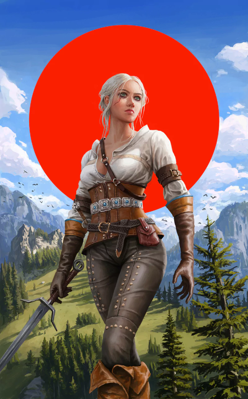 Ciri (The Witcher) video game The Witcher 3: Wild Hunt Image