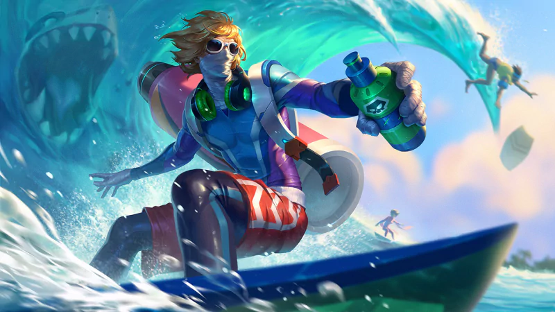  Surfer Singed