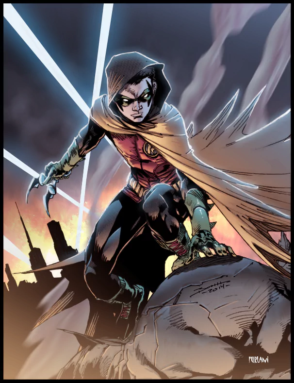 DC Comics Robin (DC Comics) Damian Wayne Comic Image
