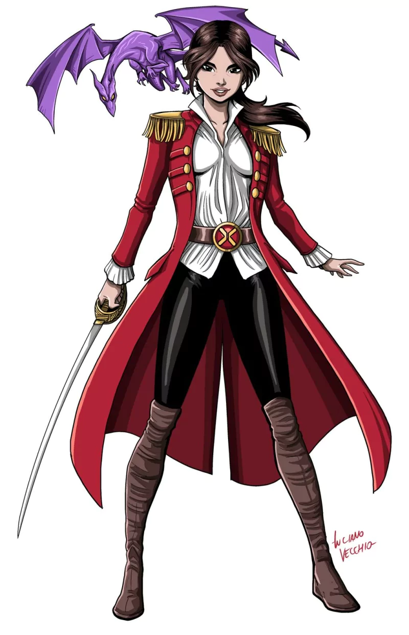 pirate mutant Kitty Pryde Lockheed (Marvel Comics) Red Queen (Marvel Comics) Comic Marauders Image