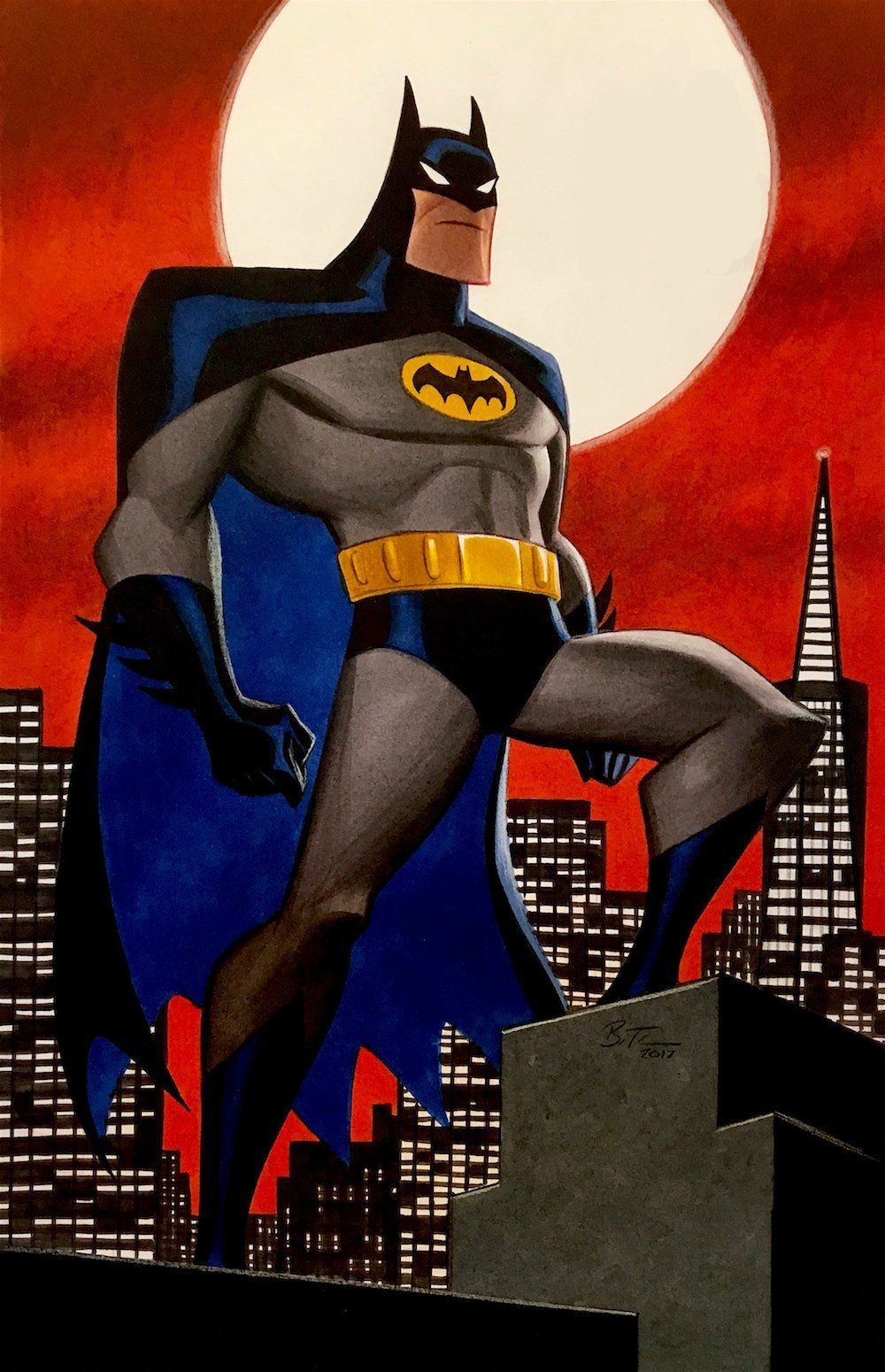 Batman: The Animated Series Art by Bruce Timm