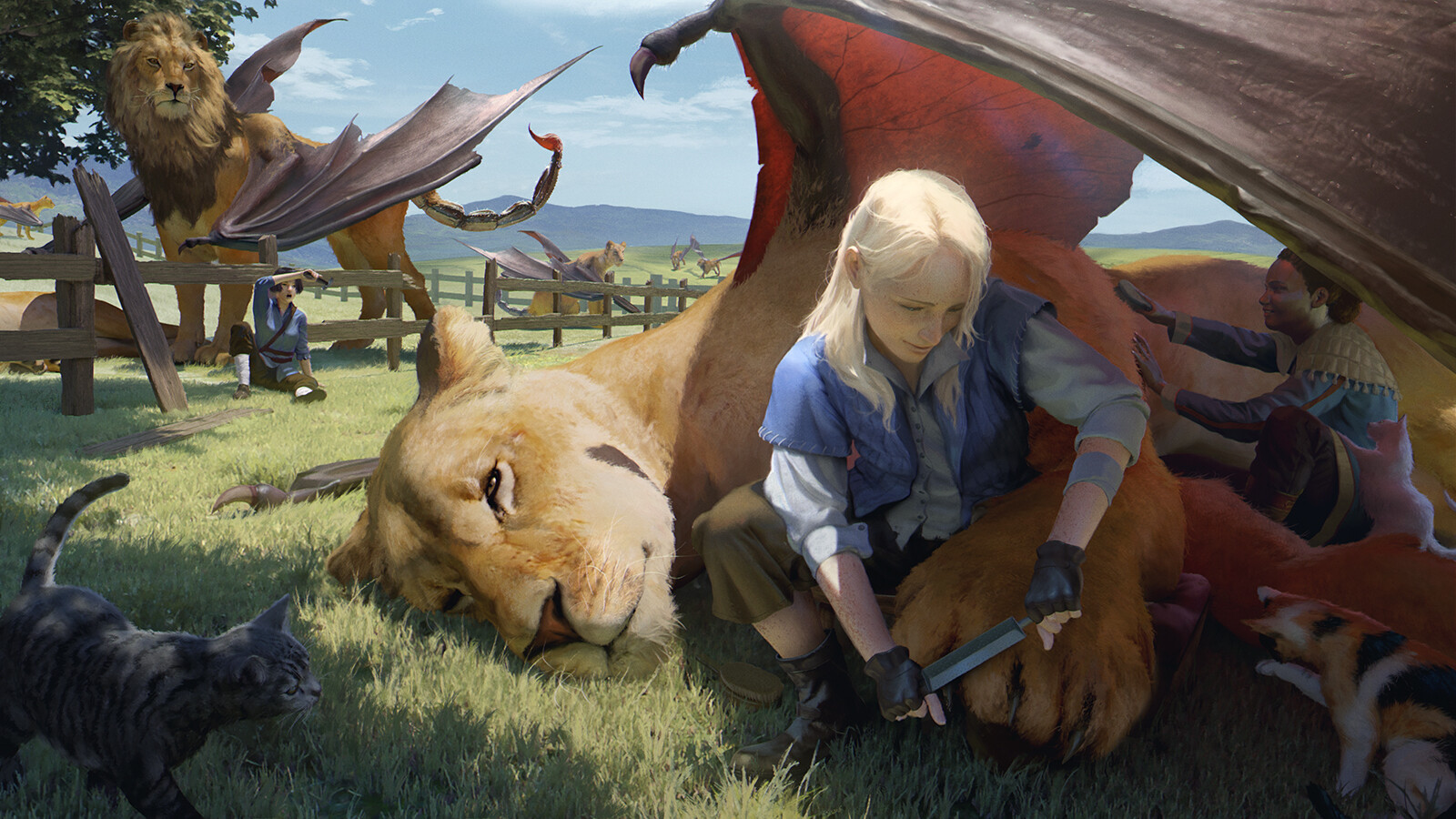 Animal Handler by Stephen Stark