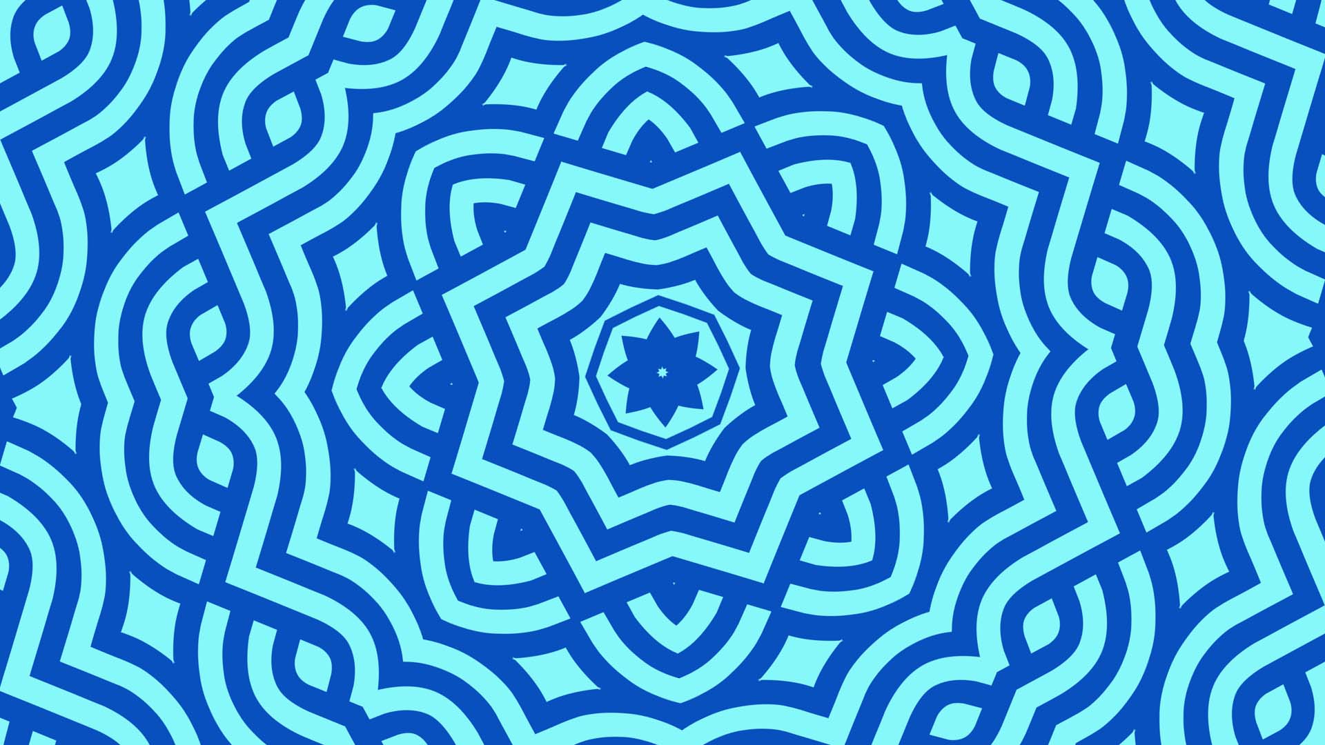 Blue pattern by Mimosa