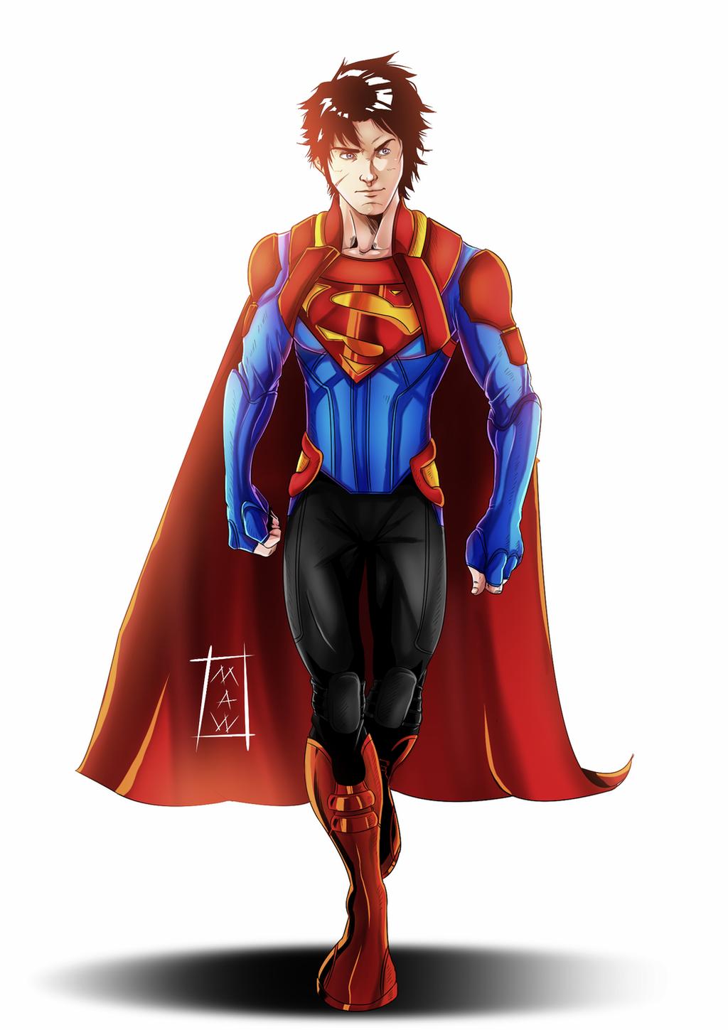 Superboy Art by m4w006