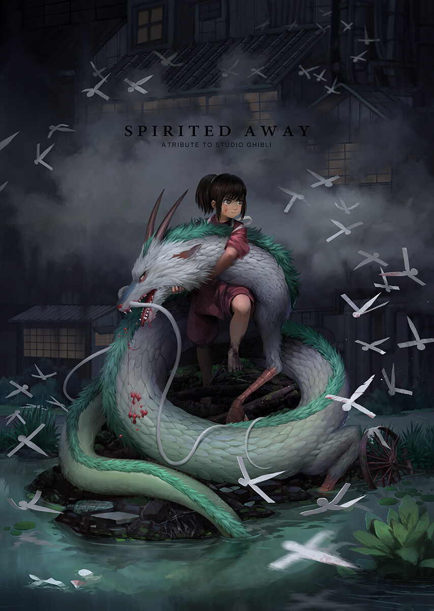 Spirited Away Art by Longan Huynh