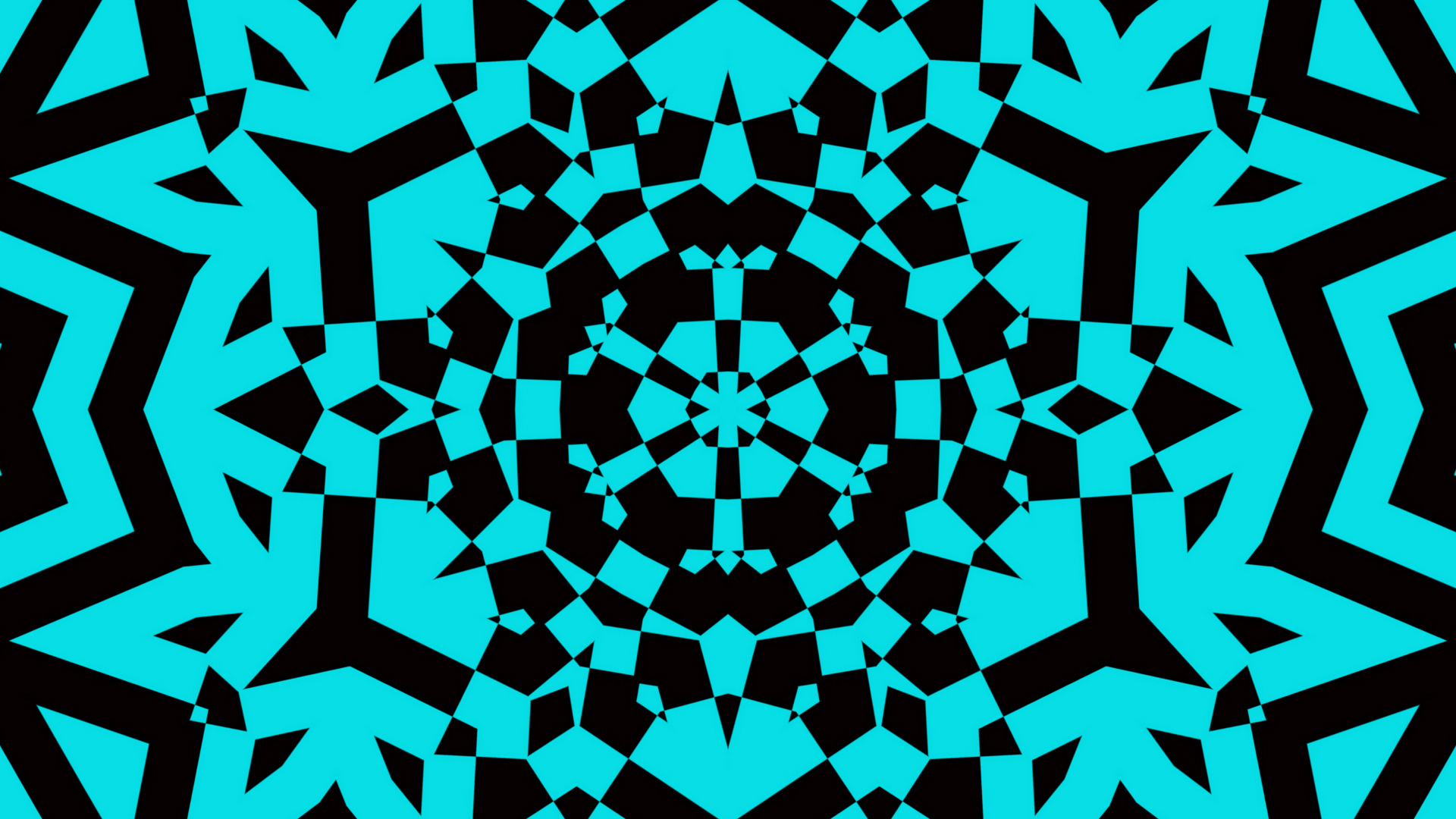 Geometric kaleidoscope by Mimosa