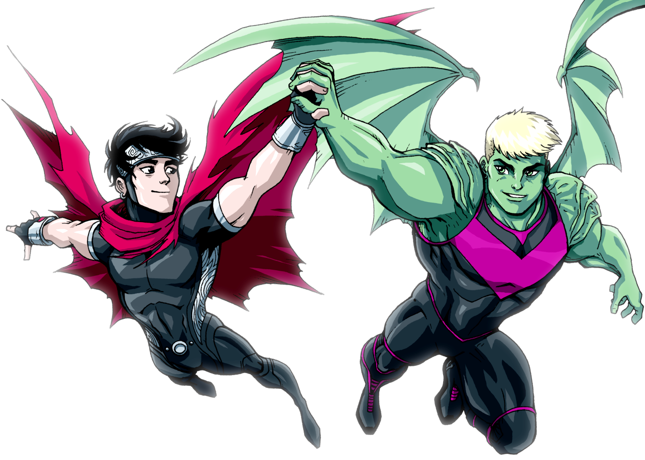 Young Avengers Art by lucianovecchio