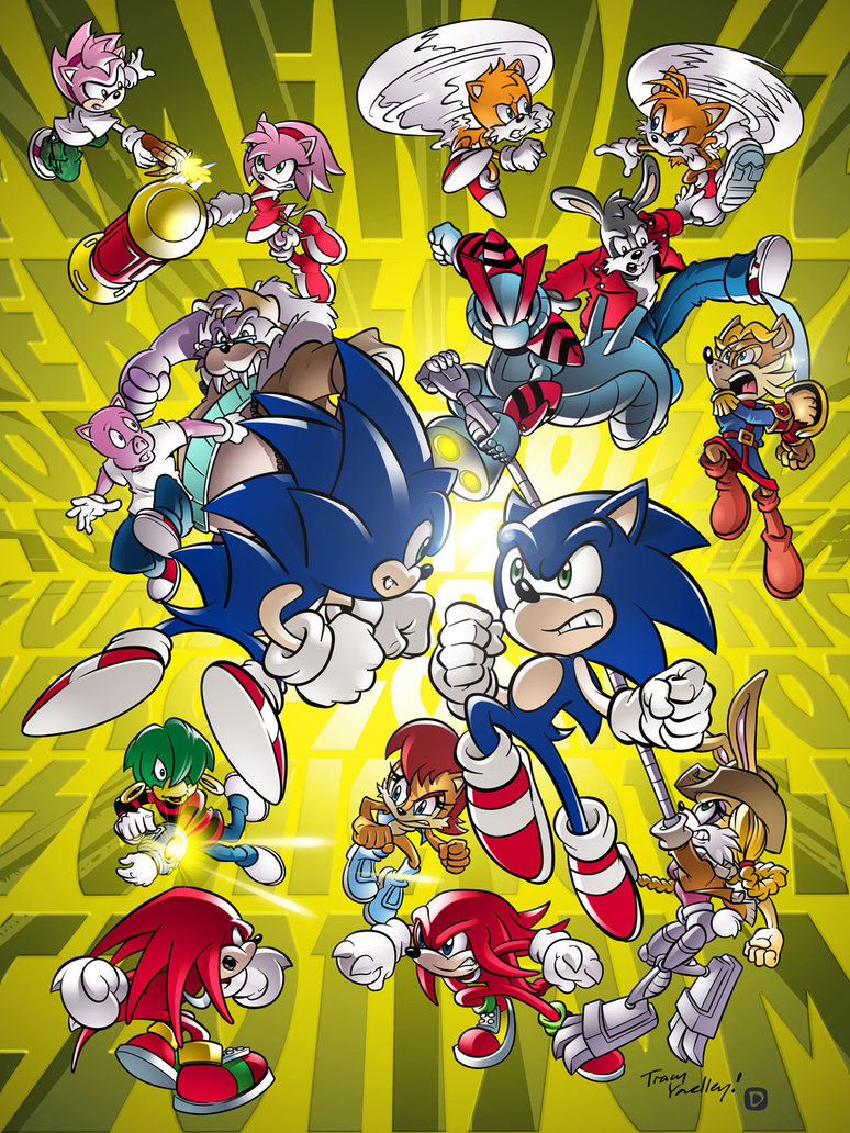 Sonic the Hedgehog Art by yardleyart