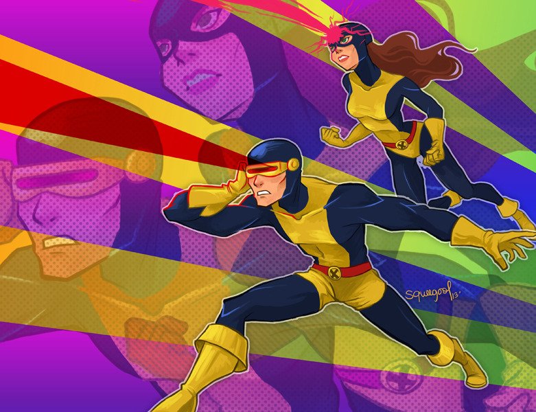 Download Scott Summers Marvel Girl Cyclops (Marvel Comics) Jean Grey Comic X-Men Art