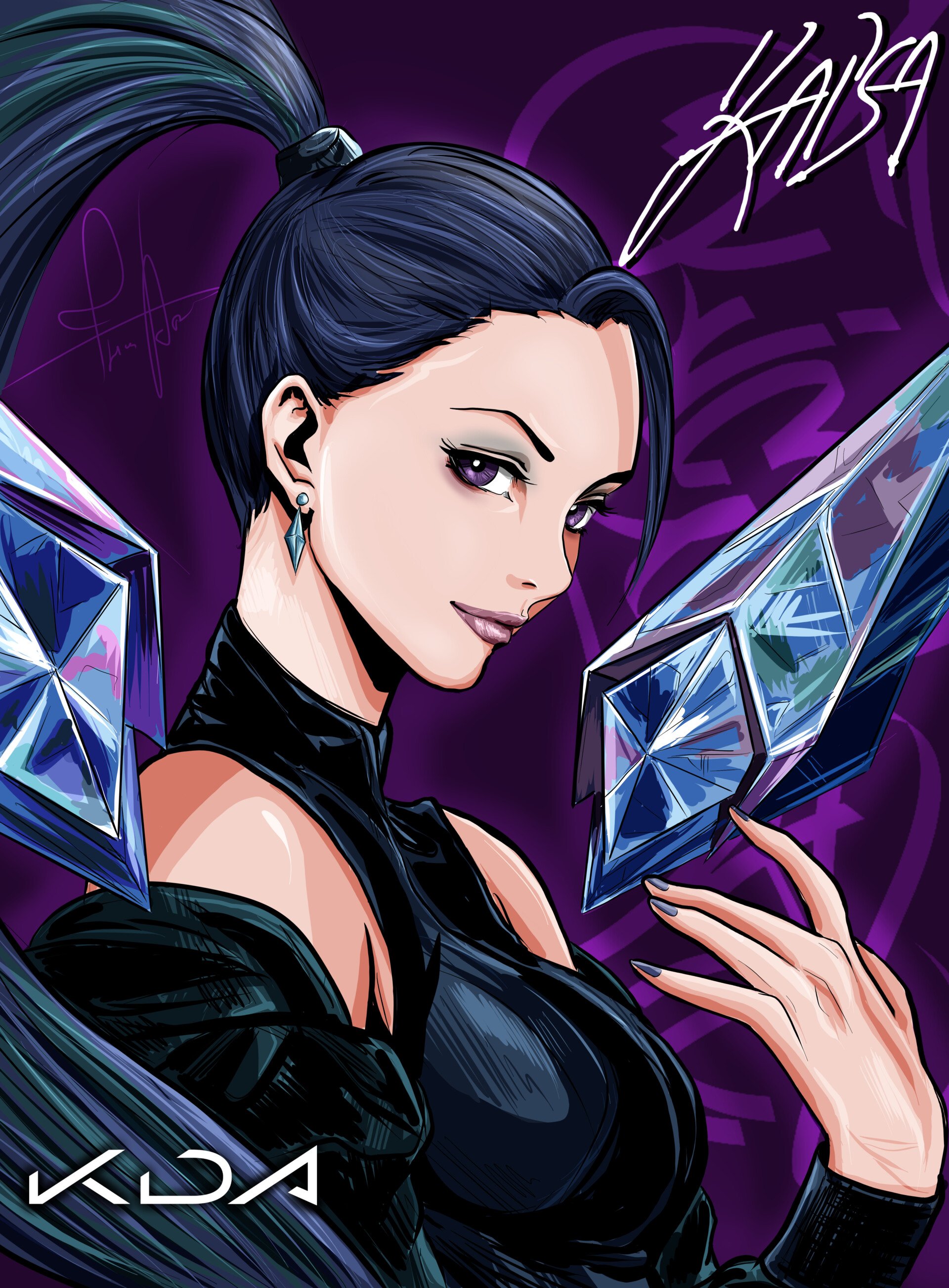 Download Kai'Sa (League Of Legends) Video Game League Of Legends Art