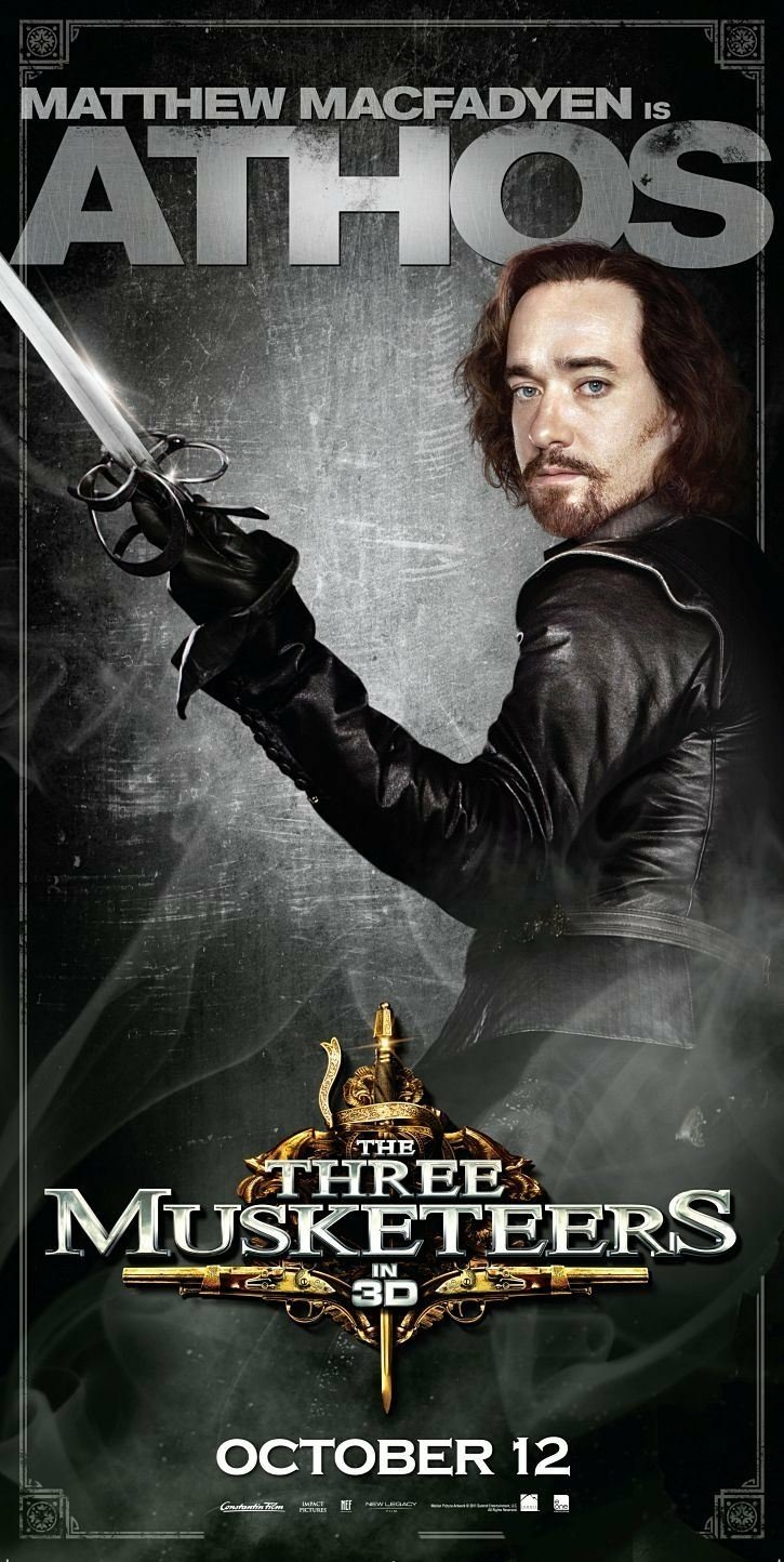 Download Poster Matthew Macfadyen Movie The Three Musketeers (2011) Art