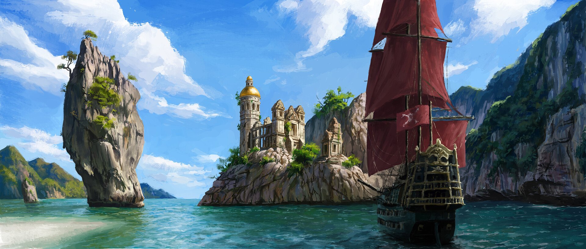 Download Fantasy Ship Art