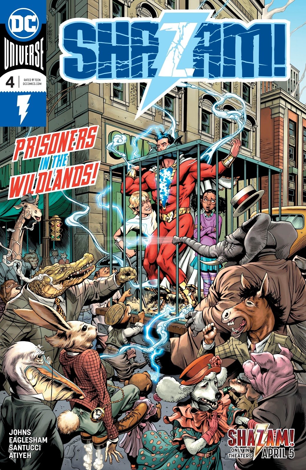 Download Billy Batson DC Comics Freddy Freeman (DC Comics) Darla Dudley Shazam (DC Comics) Comic Art