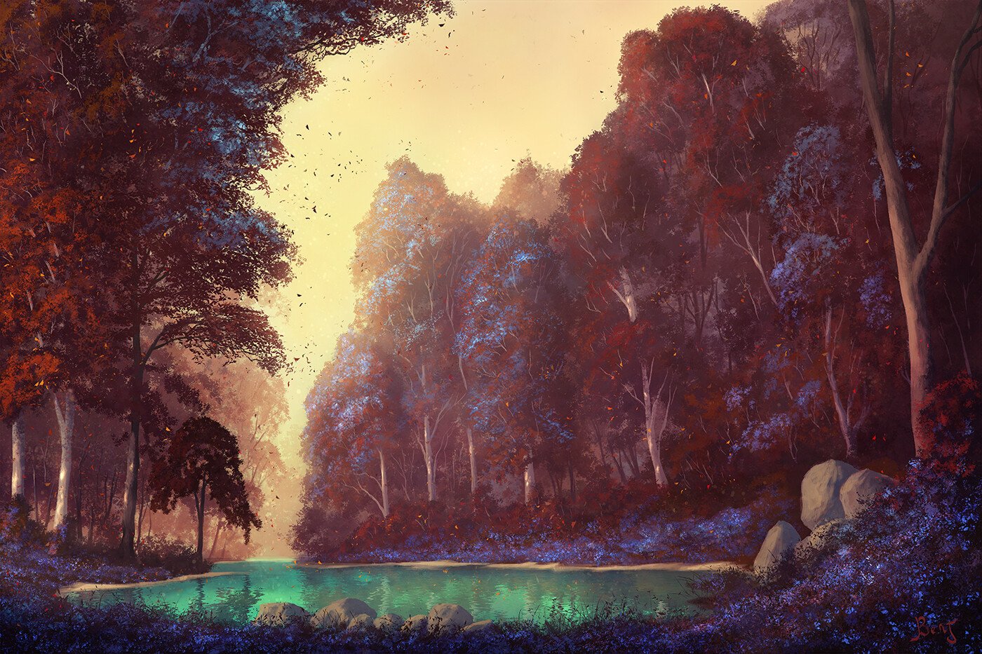 Download Fantasy Forest Art