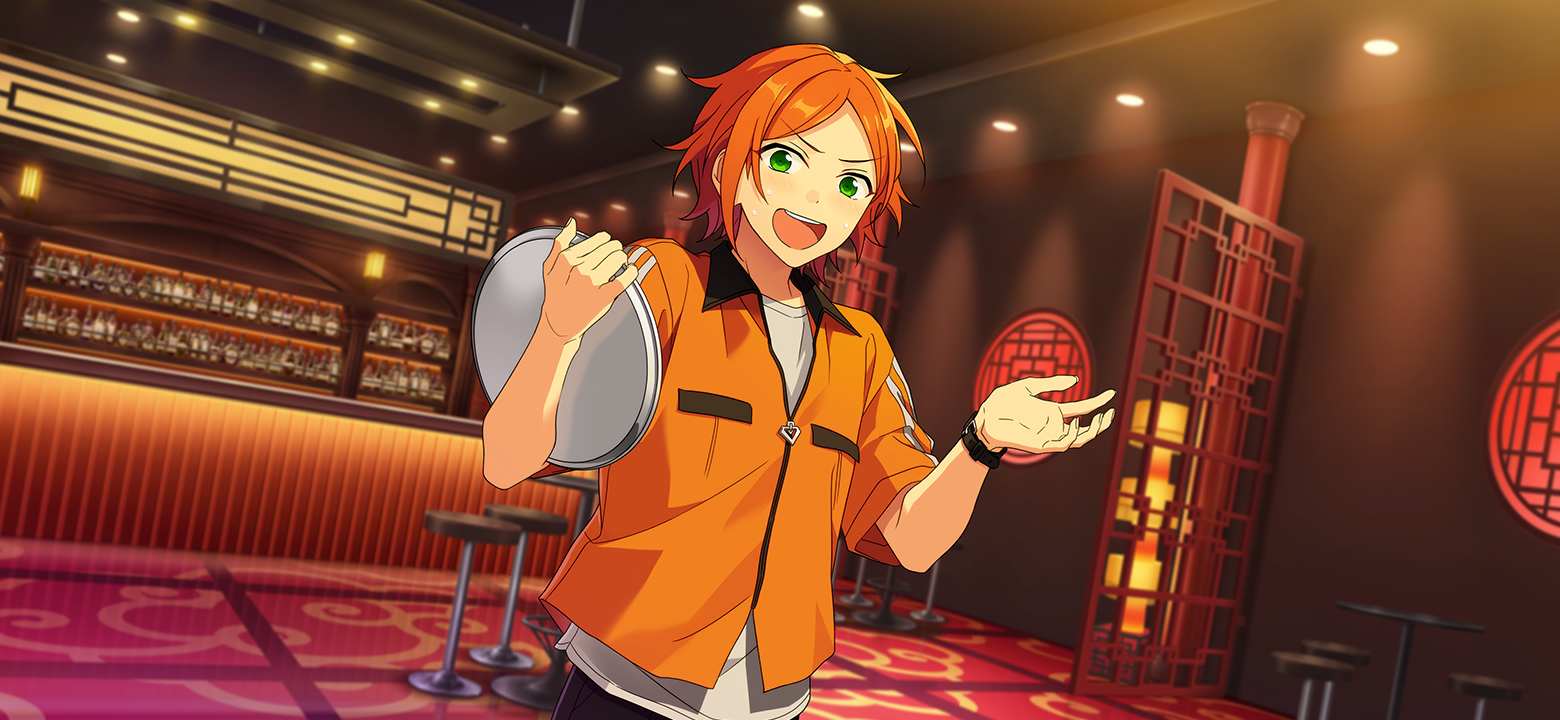 Download Hinata Aoi (Ensemble Stars) Green Eyes Red Hair Video Game Ensemble Stars! Art
