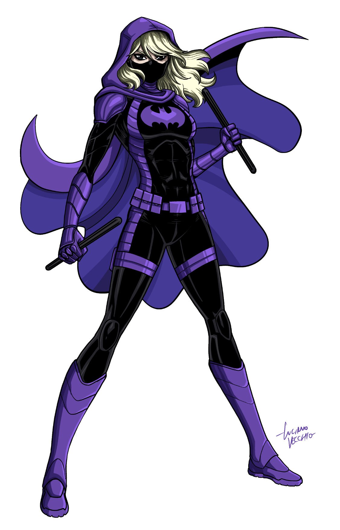 Download DC Comics Stephanie Brown Spoiler (DC Comics) Comic Spoiler Art