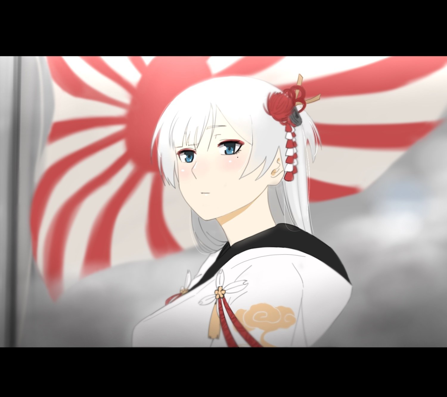 Download Flag Imperial Japanese Navy Shoukaku (Azur Lane) Anime Azur Lane Art