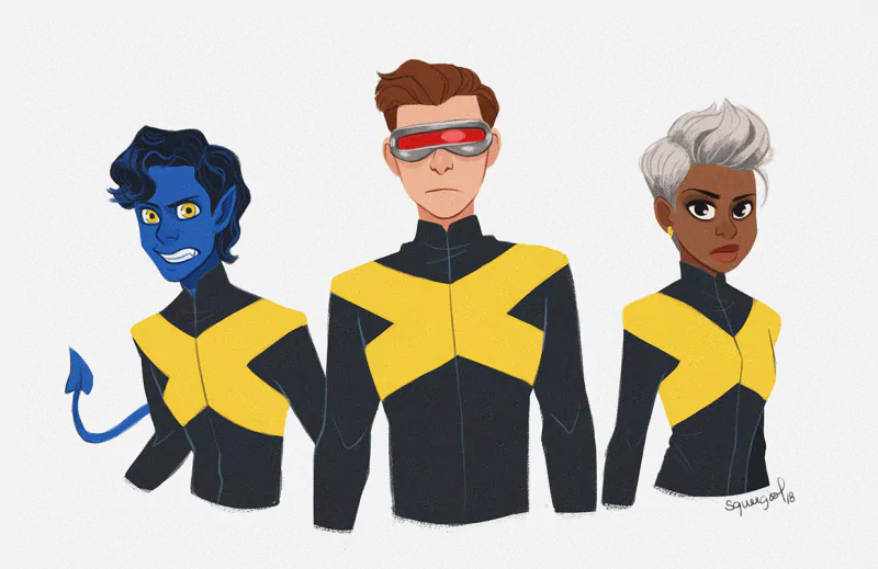 Scott Summers Storm (Marvel Comics) mutant X-Men X-Men: Dark Phoenix Nightcrawler (Marvel Comics) Cyclops (Marvel Comics) movie Dark Phoenix Image