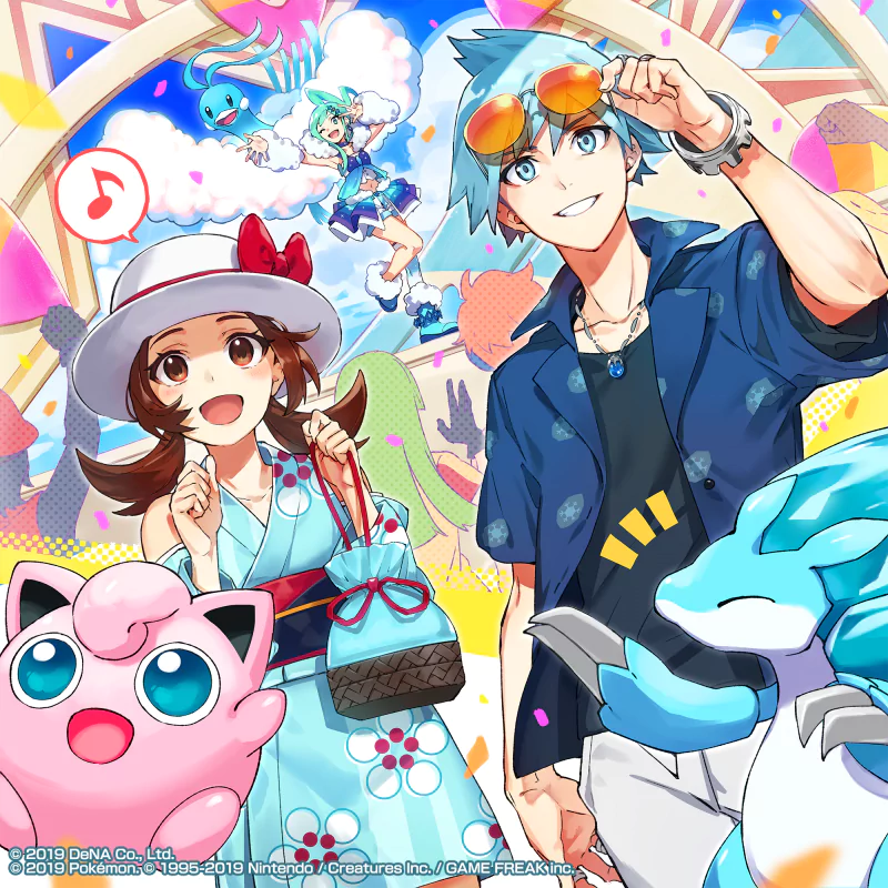 smile Altaria (Pokémon) Sandslash (Pokémon) Alolan Sandslash sunglasses Jigglypuff (Pokémon) Pokemon Lisia (Pokémon) Lyra (Pokemon) Steven Stone (Pokémon) video game Pokémon Masters EX Image
