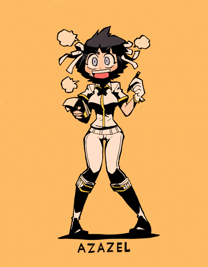 Azazel (Helltaker) video game Helltaker Image