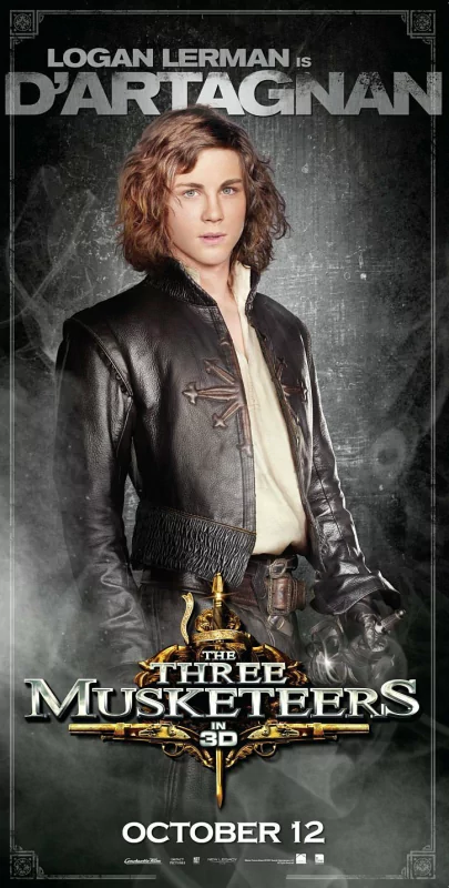 poster Logan Lerman movie Three Musketeers Image