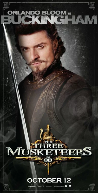 poster Orlando Bloom movie The Three Musketeers (2011) Image