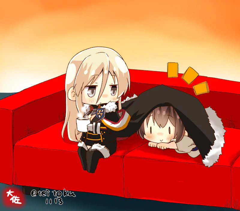 Azur Lane Kantai Collection Kaga (Kancolle) Bismarck (Azur Lane) Anime crossover Image