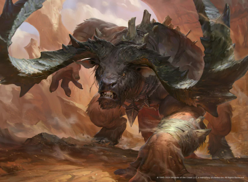  Moraug , Fury of Akoum by Rudy Siswanto