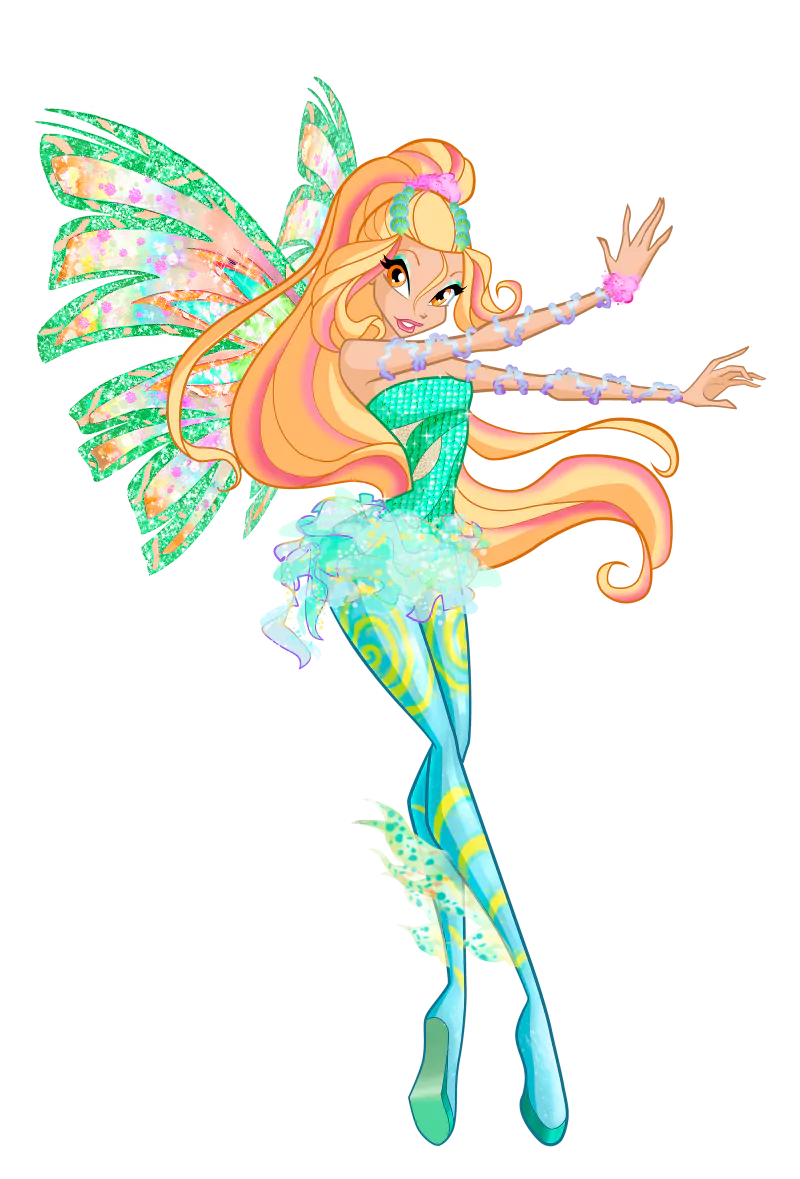 two-toned hair blonde fairy Daphne (Winx Club) TV Show Winx Club Image