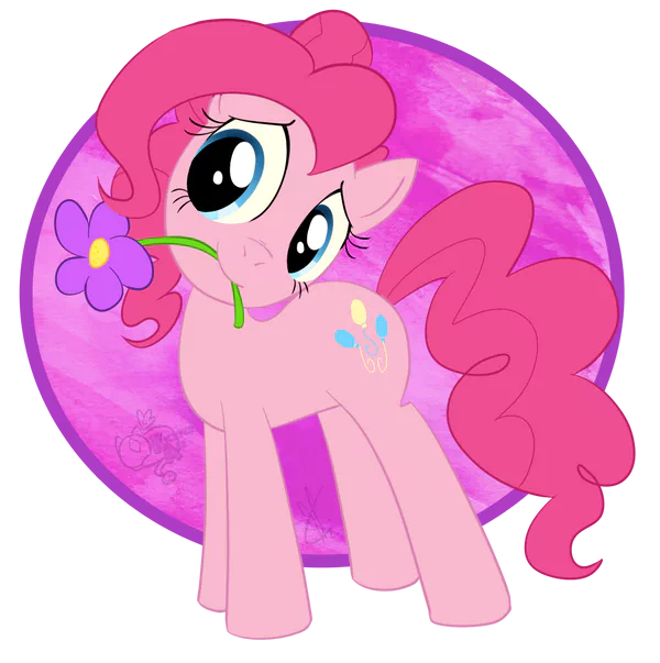 flower blue eyes pink cute pony Pinkie Pie TV Show My Little Pony: Friendship Is Magic Image