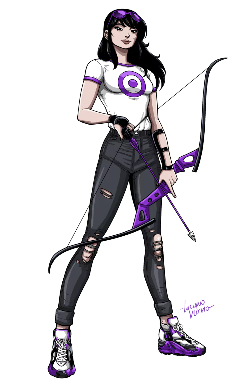 sneakers archer Kate Bishop Comic Hawkeye Image