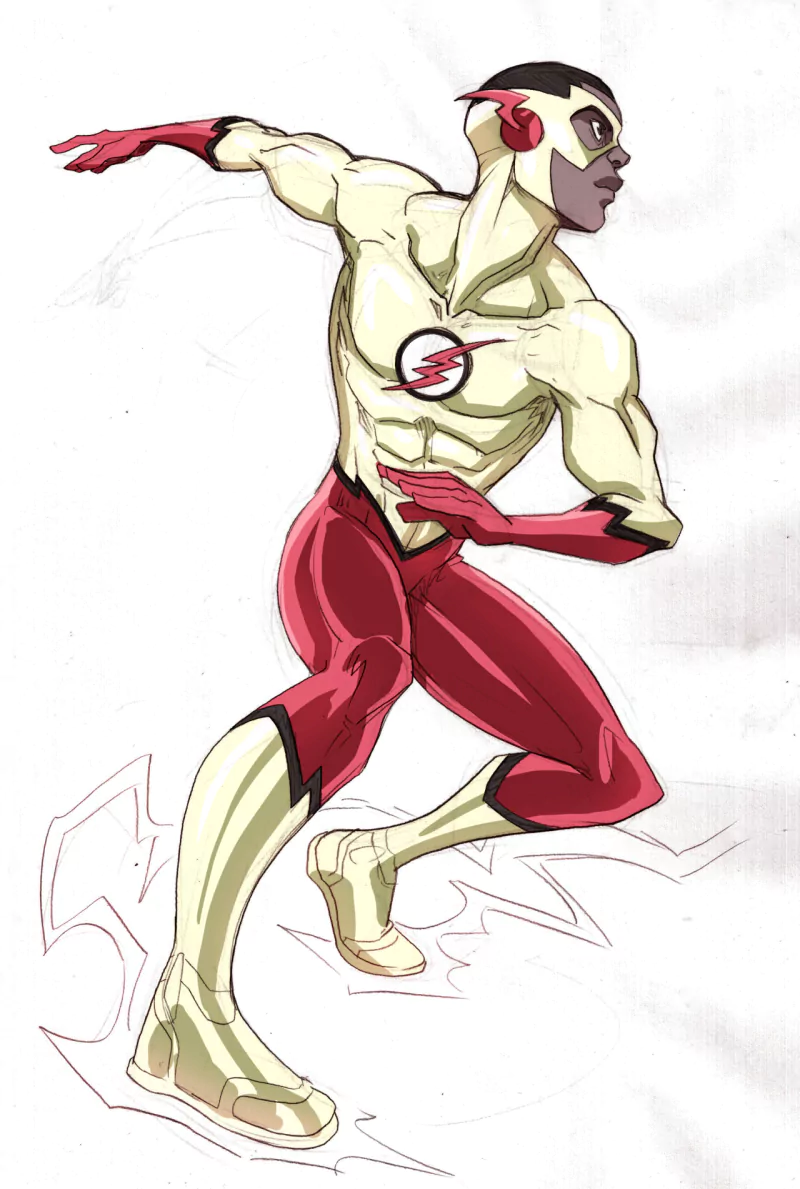 DC Comics Kid Flash Wallace West Comic Teen Titans Image