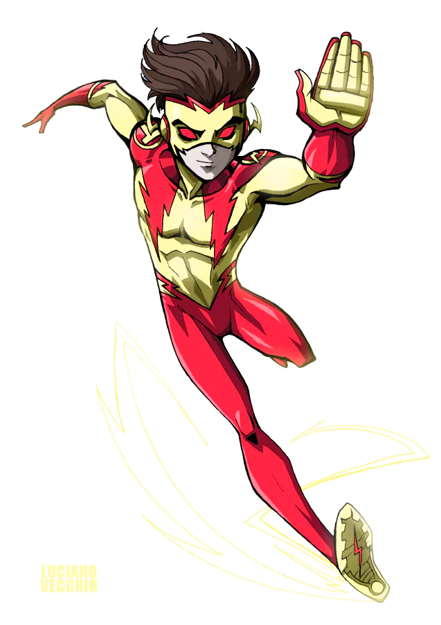 DC Comics Kid Flash Bar Torr Comic Teen Titans Image