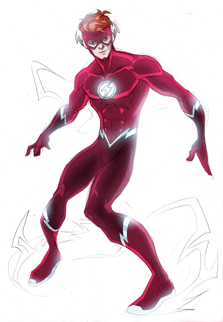 DC Comics Wally West Comic Flash Image